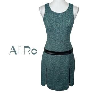 Ali Ro Teal Sleeveless Dress